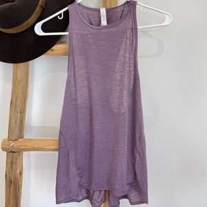 Lululemon open back tank top